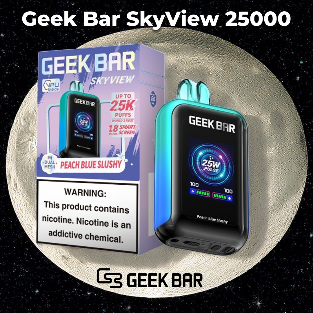 Geek Bar SkyView 25K Flavor Review: A Refreshing Twist