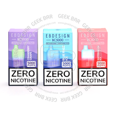 EB DESIGN BC5000 Zero Nicotine | 0% Nicotine FREE